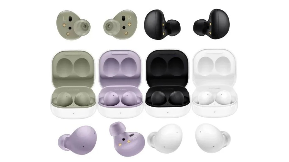 رنگبندی گلکسی بادز ۲ سامسونگ را در این تصاویر ببینید All Samsung Galaxy Buds 2 colors and cases leak in amazing detail - رنگبندی گلکسی بادز ۲ سامسونگ را در این تصاویر ببینید