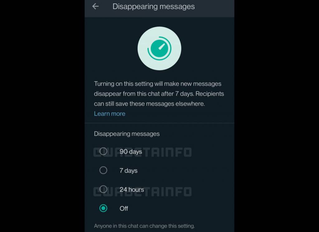 قابلیت حذف خودکار پیامها پس از ۹۰ روز، به واتساپ اضافه میشود whatsapp002 1024x745 - قابلیت حذف خودکار پیامها پس از ۹۰ روز، به واتساپ اضافه میشود
