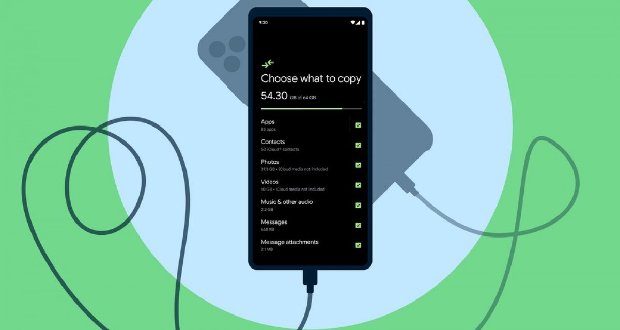گوگل، مهاجرت از iOS به اندروید ۱۲ را مثل آب خوردن کرد iphone to android - گوگل، مهاجرت از iOS به اندروید ۱۲ را مثل آب خوردن کرد
